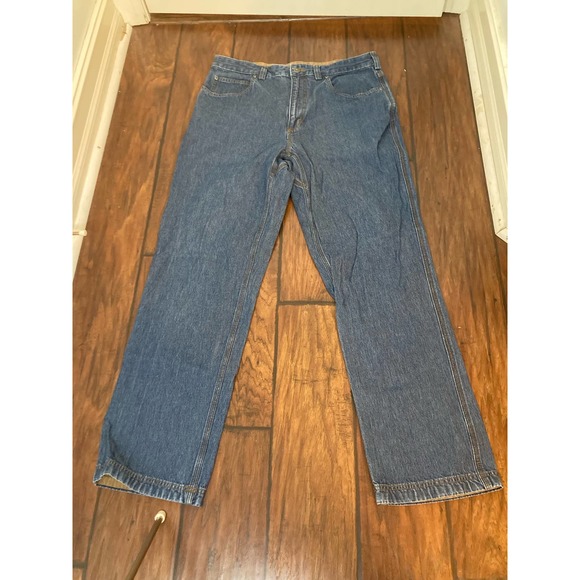 Duluth Trading‎ Company Mens Jeans Size 36W 32L Blue - Picture 1 of 5